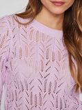 VILA ROUND NECK KNITTED PULLOVER, Winsome Orchid, highres - 14102684_WinsomeOrchid_006.jpg