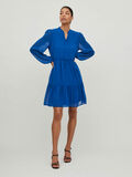 Vila DOTTED LONG SLEEVED DRESS, Classic Blue, highres - 14082844_ClassicBlue_005.jpg