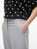 VILA HIGH WAIST TROUSERS, Light Grey Melange, highres - 14105318_LightGreyMelange_007.jpg
