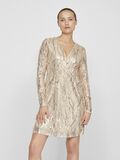 VILA SEQUIN SHORT DRESS, Sandshell, highres - 14103742_Sandshell_1160295_003.jpg