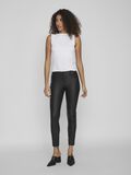 Vila COATED SKINNY FIT JEANS, Black, highres - 14036194_Black_005.jpg