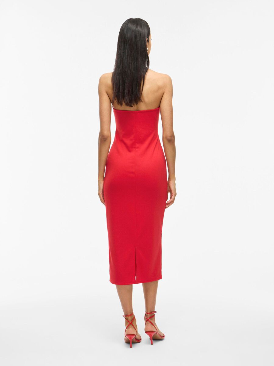 VILA VININNY TUBE MIDI DRESS, Racing Red, highres - 14112713_RacingRed_004.jpg