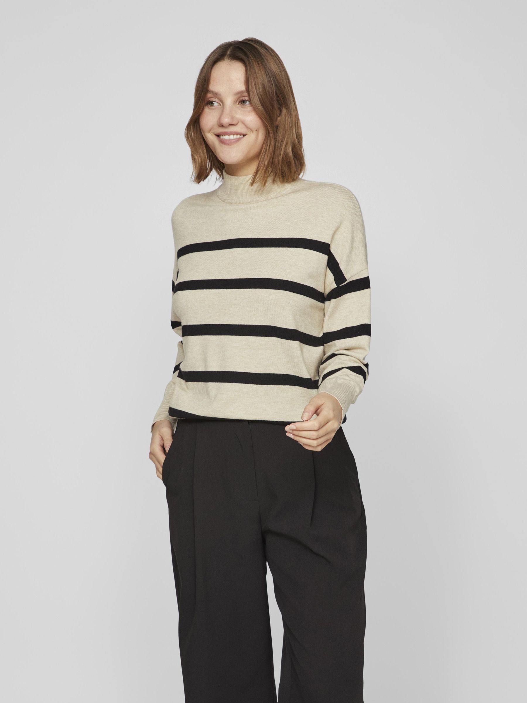 KNITTED TOP Brown VILA