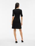 VILA VIMILJA SHORT SLEEVED SHORT DRESS, Black, highres - 14112787_Black_004.jpg