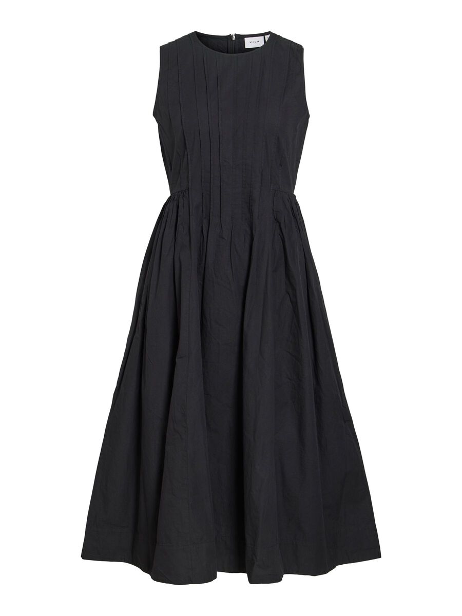 Product carousel image - VIJIMBA SLEEVELESS  MIDI DRESS, Black Beauty | 1