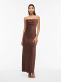 Product image thumbnail - VIHANNE BANDJES MAXI JURK, Shaved Chocolate | 1