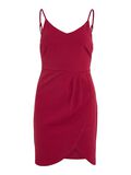 VILA STRAP SHORT DRESS, Beet Red, highres - 14109375_BeetRed_001.jpg