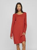 VILA LONG SLEEVED KNITTED DRESS, Ketchup, highres - 14042768_Ketchup_958791_003.jpg
