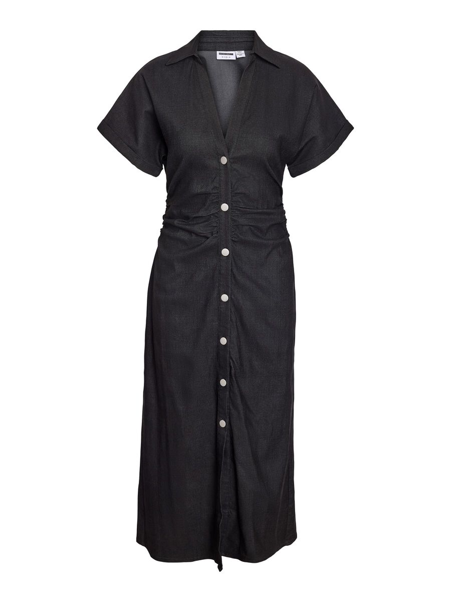 Product carousel image - NMJOSEFINA ROBE MI-LONGUE, Black | 2