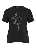 VILA VINORA ROUND NECK T-SHIRT, Black Beauty, highres - 14103448_BlackBeauty_1239957_001.jpg
