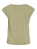 VILA VIMODALA WATERFALL CAP SLEEVE TOP, Elm, highres - 14107641_Elm_002.jpg