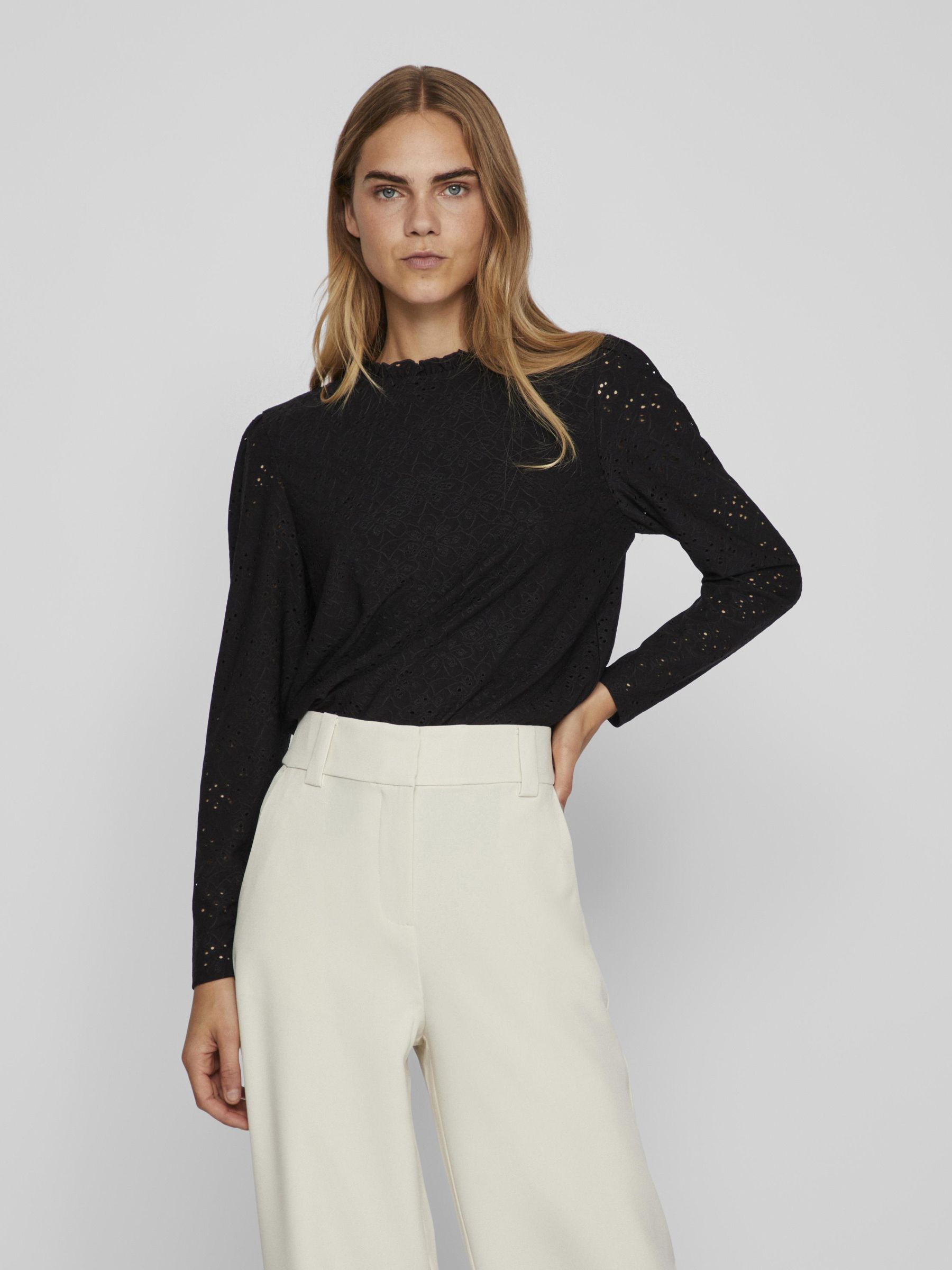 Top met hoge kraag sales