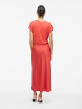 VILA VIELLETTE HIGH WAIST MIDI SKIRT, Paprika, highres - 14084182_Paprika_004.jpg