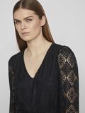VILA TIE WAIST LONG SLEEVED DRESS, Black Beauty, highres - 14095039_BlackBeauty_006.jpg