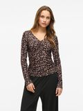 VILA VILEOA LEOPARD PRINT LONG SLEEVED TOP, Nomad, highres - 14109997_Nomad_1218726_003.jpg