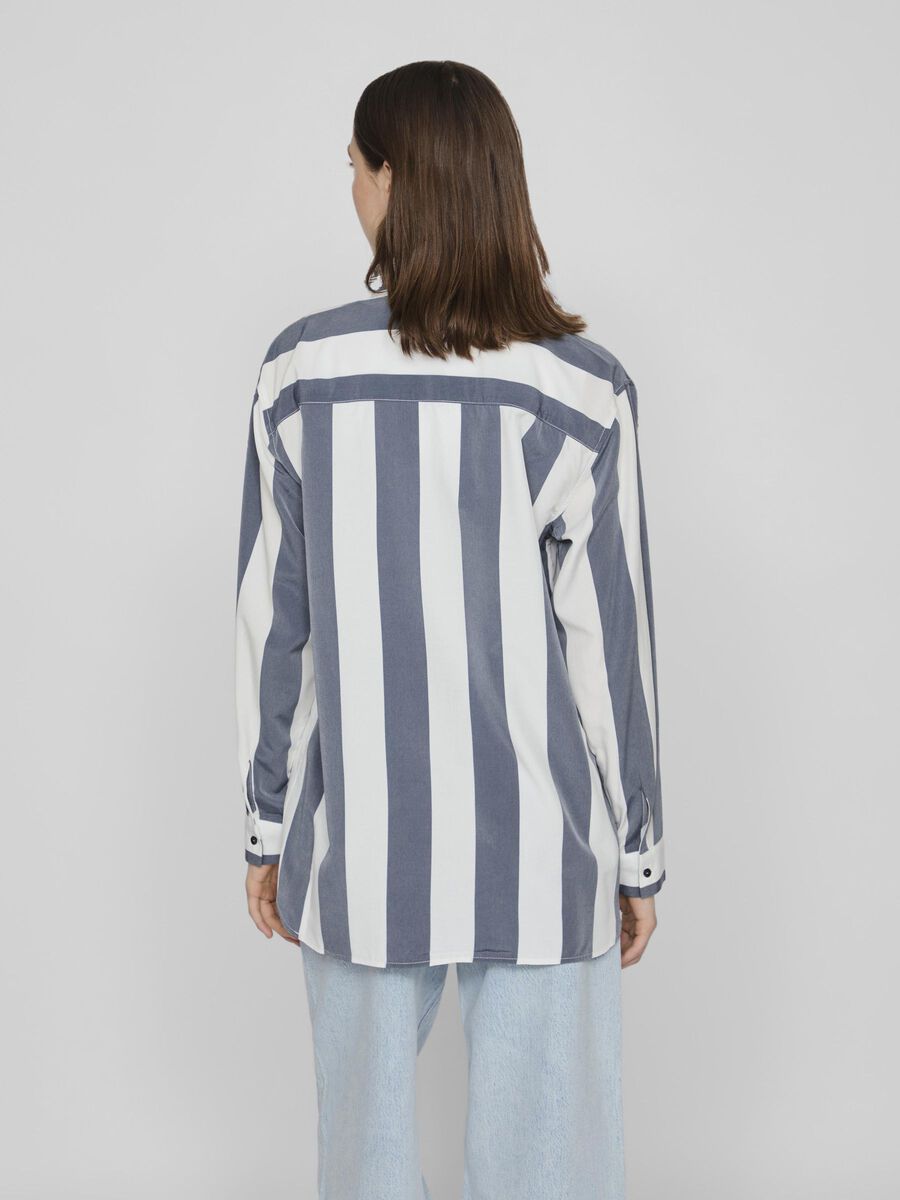 VILA STRIPED SHIRT, Navy Blazer, highres - 14092649_NavyBlazer_1081401_004.jpg