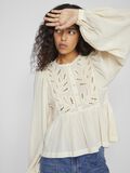 VILA RONDE HALS SHIRT MET LANGE MOUWEN, Birch, highres - 14100532_Birch_006.jpg