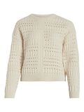 Vila ROUND NECK KNITTED PULLOVER, Birch, highres - 14092276_Birch_001.jpg