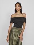 VILA OFF SHOULDER TOP, Black, highres - 14105117_Black_003.jpg