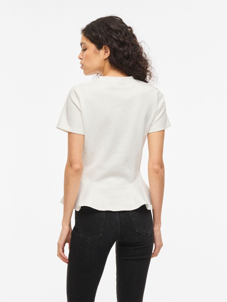 Product carousel image - VIVELMERA - &Agrave; BASQUE T-SHIRT, Snow White | 2