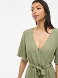 VILA SHORT WRAP DRESS, Oil Green, highres - 14101657_OilGreen_006.jpg