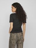 VILA BOATNECK SHORT SLEEVED TOP, Black, highres - 14106073_Black_004.jpg