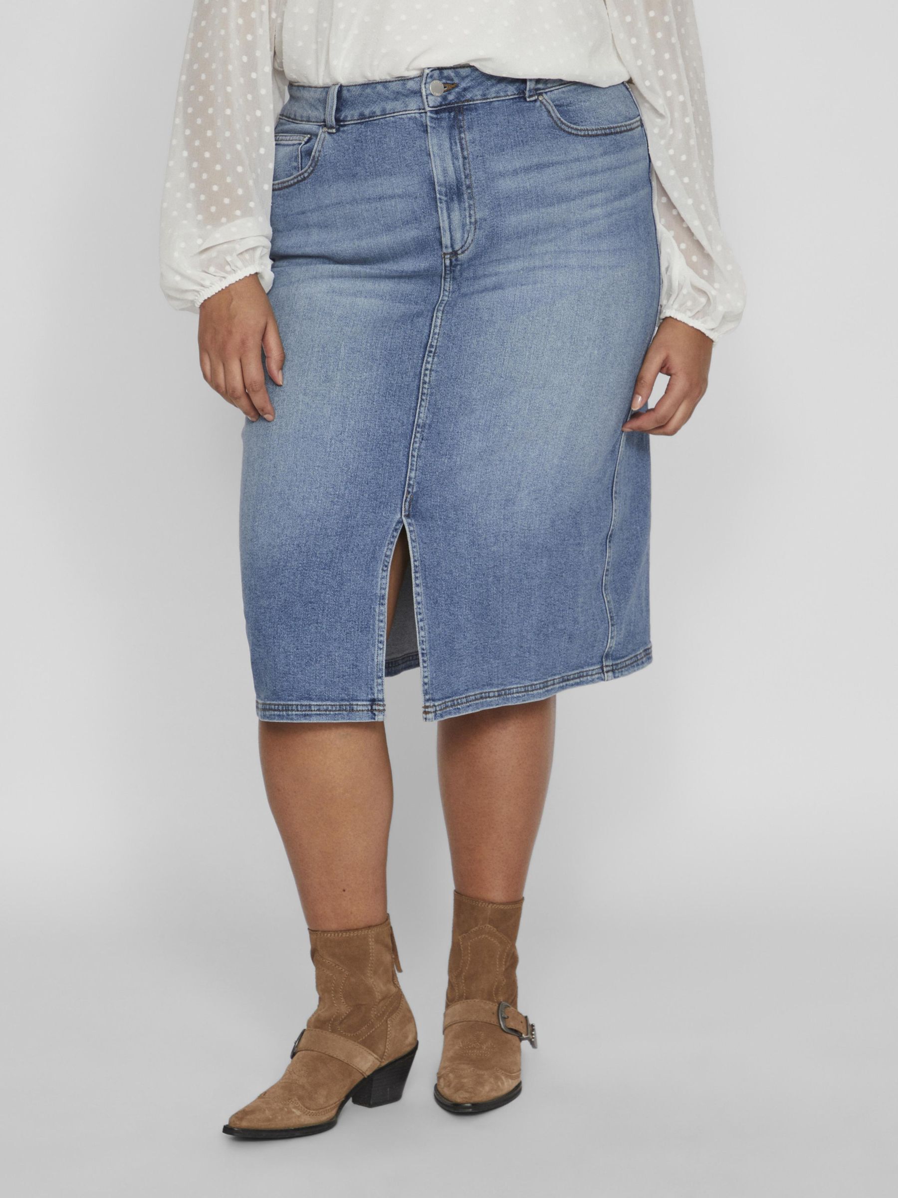 Gonna di jeans midi top