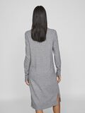 VILA VIRIL LONG SLEEVED MIDI DRESS, Medium Grey Melange, highres - 14061427_MediumGreyMelange_004.jpg