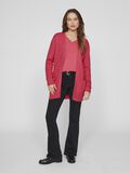 VILA VIRIL BASIC STRICK STRICKJACKE, Viva Magenta, highres - 14044041_VivaMagenta_958891_005.jpg