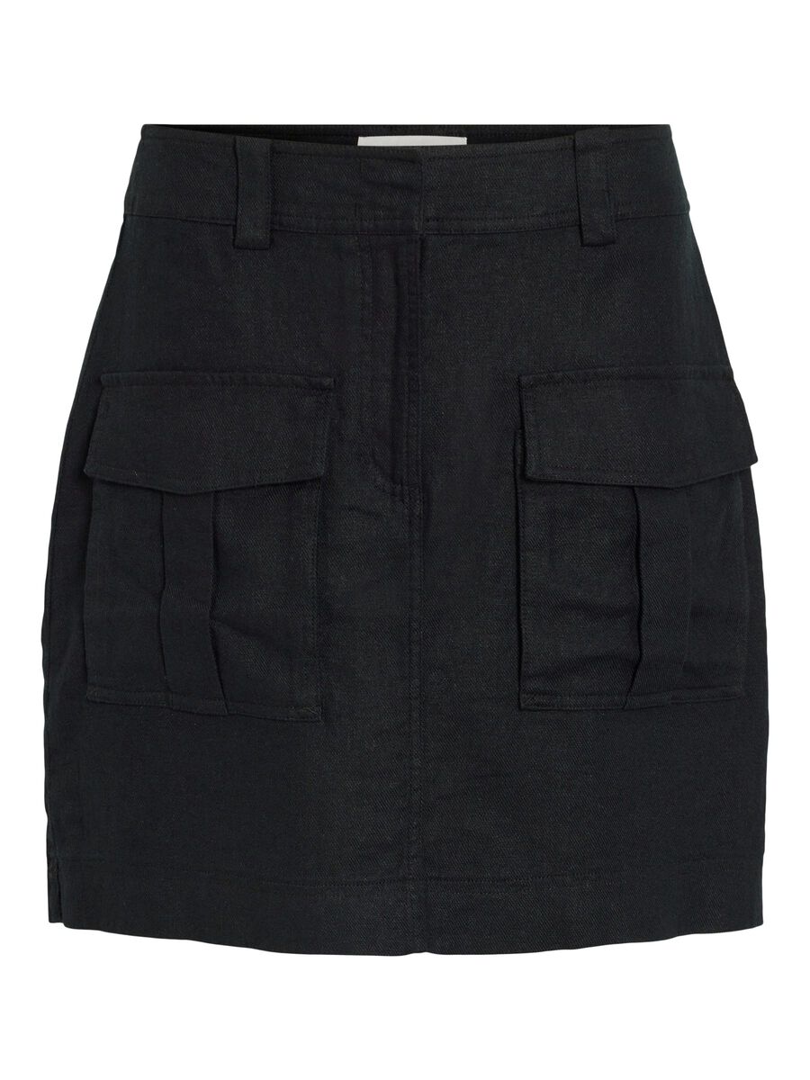 Product carousel image - HIGH WAIST MINI SKIRT, Meteorite | 2