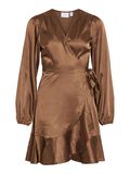 Vila LONG SLEEVED WRAP DRESS, Fossil, highres - 14095909_Fossil_001.jpg