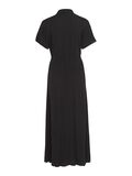 Vila SHORT SLEEVED SHIRT DRESS, Black, highres - 14102694_Black_002.jpg