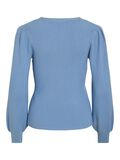VILA COL EN V TOP EN MAILLE, Blissful Blue, highres - 14104962_BlissfulBlue_002.jpg