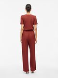 VILA VIGRY MID-WAIST TROUSERS, Red Ochre, highres - 14111225_RedOchre_004.jpg