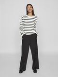VILA VIDALO GESTREIFTES STRICKPULLOVER, White Alyssum, highres - 14101685_WhiteAlyssum_1141868_005.jpg