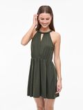 VILA VIMILLA HALTER NECK SHORT DRESS, Deep Depths, highres - 14110013_DeepDepths_003.jpg
