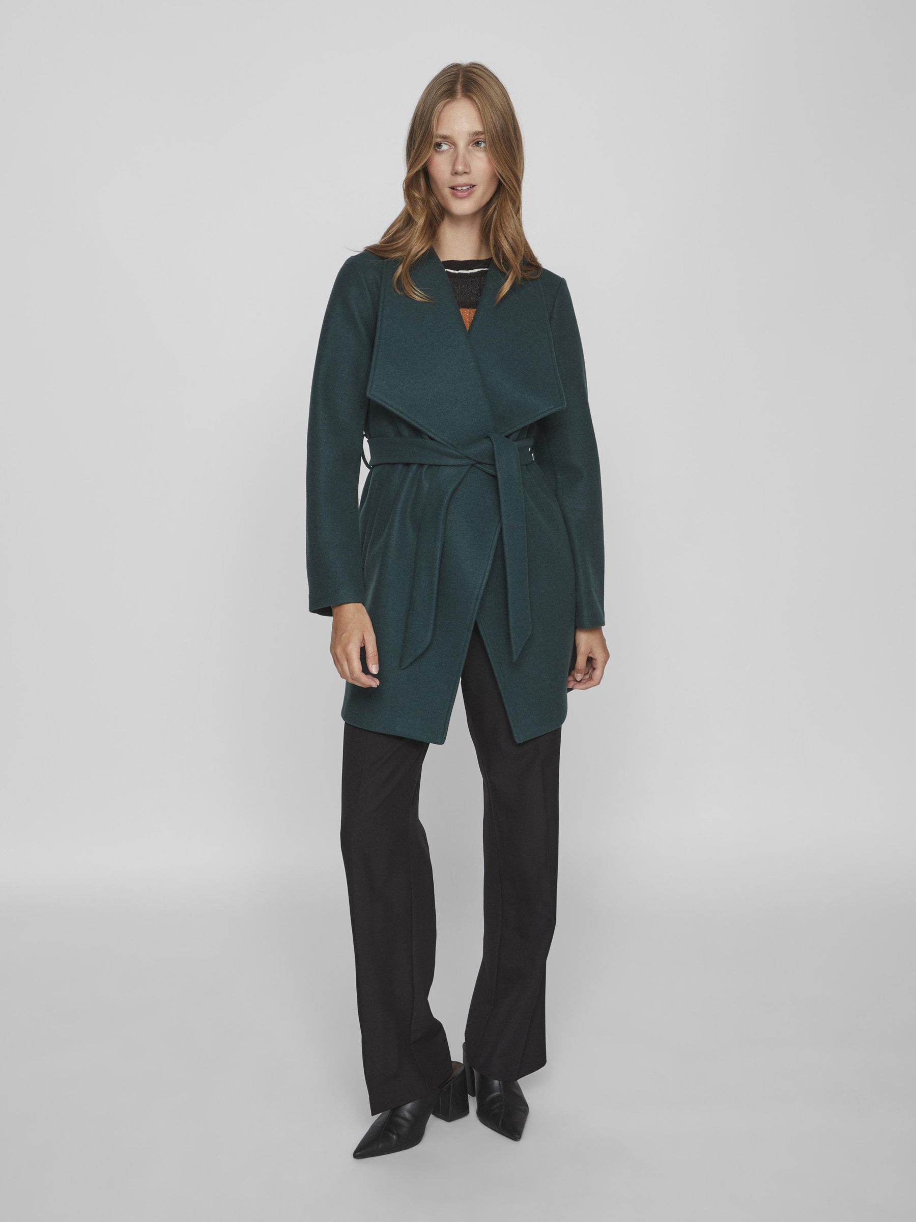 Petite wrap on sale coat