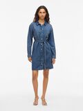 VILA VIKIKI DENIM SHIRT DRESS, Medium Blue Denim, highres - 14107355_MediumBlueDenim_005.jpg