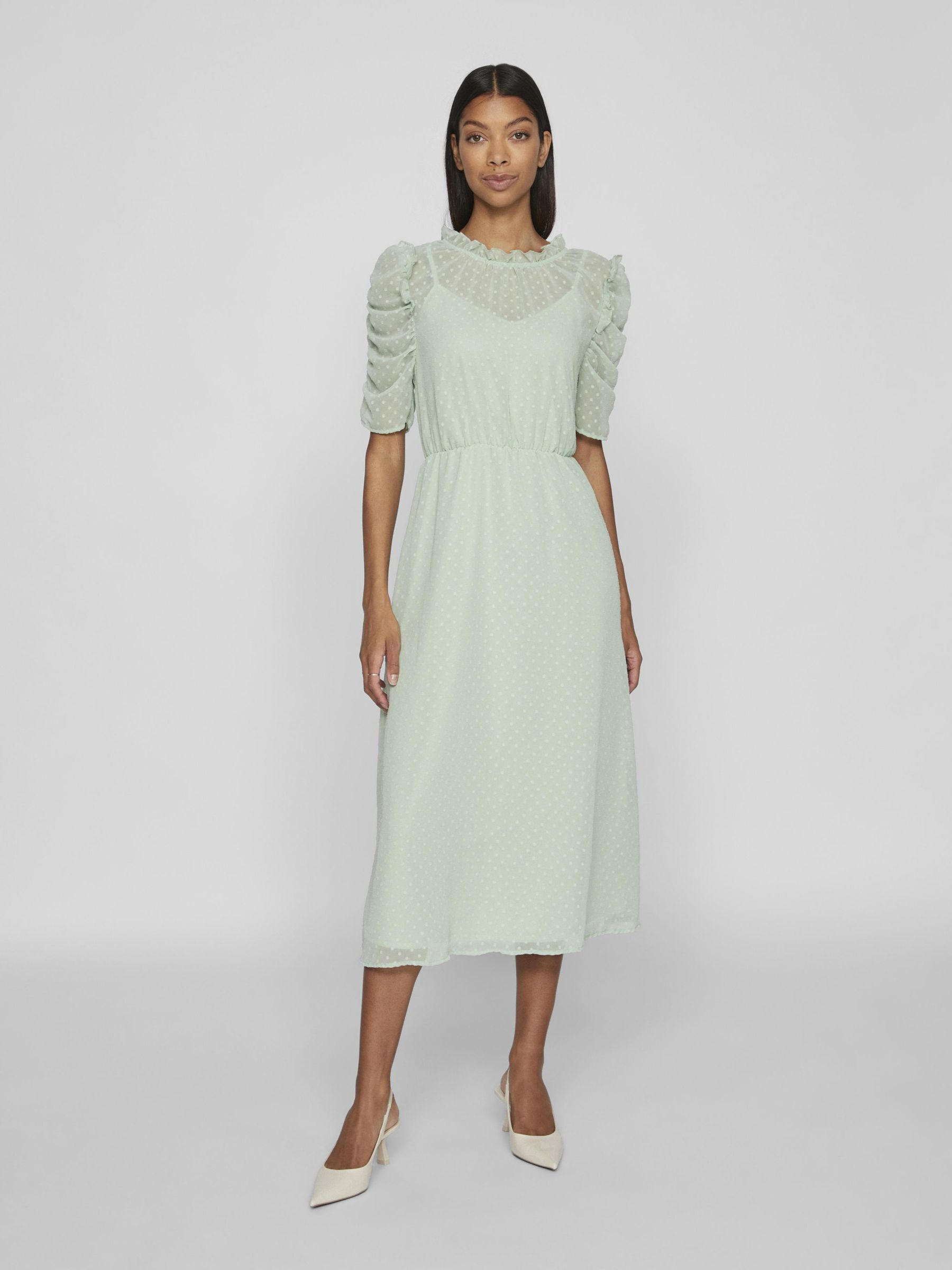 Mid length cheap dresses with sleeves