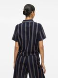 VILA SHORT SLEEVED SHIRT, Navy Blazer, highres - 14105067_NavyBlazer_1172304_004.jpg