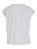VILA VIMODALA V-NECK SHORT SLEEVED TOP, Optical Snow, highres - 14074847_OpticalSnow_002.jpg