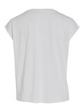 Vila V-NECK SHORT SLEEVED TOP, Optical Snow, highres - 14074847_OpticalSnow_002.jpg