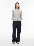 Product image thumbnail - MID-WAIST FLARED TROUSERS, Sky Captain | 4