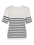 VILA SHORT SLEEVED KNITTED TOP, Cloud Dancer, highres - 14100578_CloudDancer_1150840_002.jpg