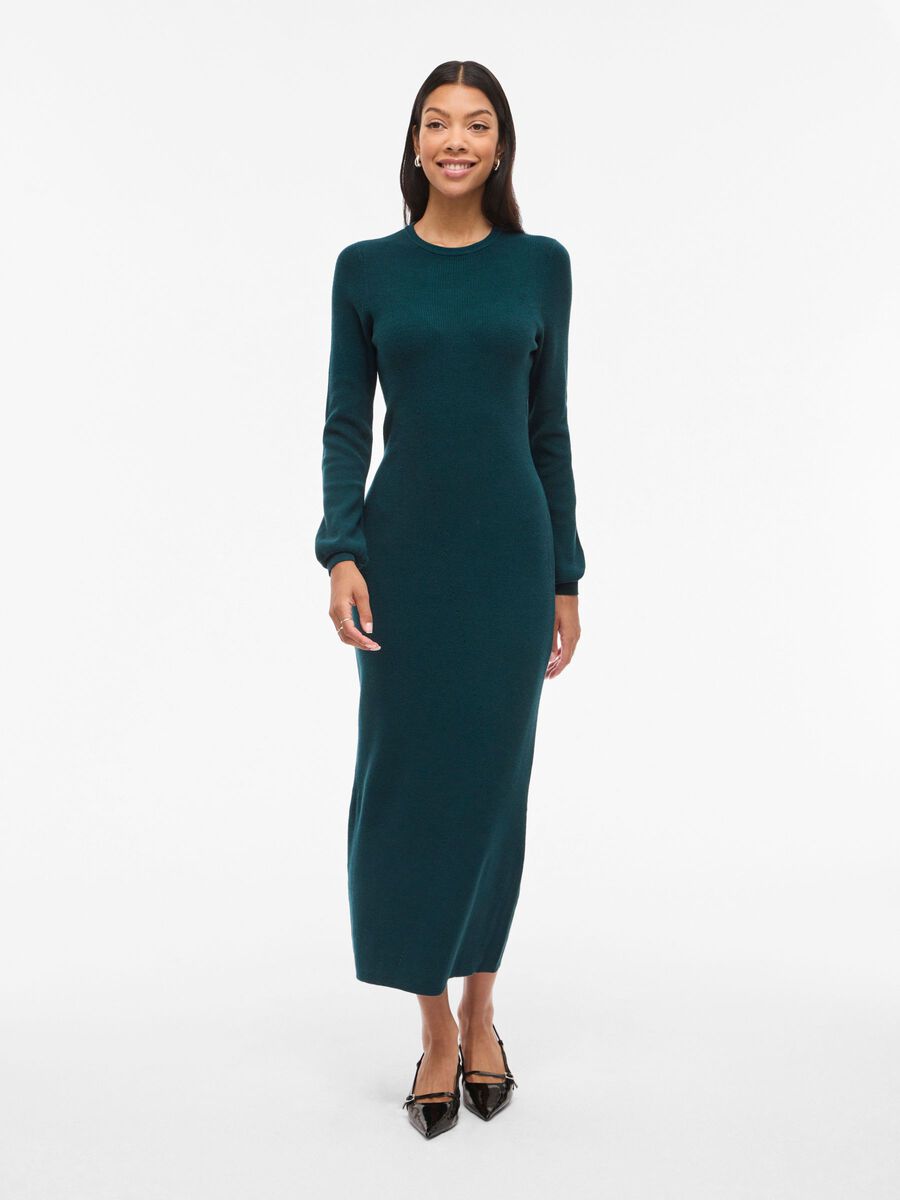 Carousel image - VIKALIA KNITTED MAXI DRESS, Ponderosa Pine | 4