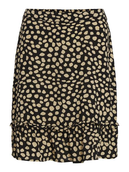 Vila TALL - HIGH WAIST MIDI SKIRT, Black, highres - 14092359_Black_1077530_001.jpg