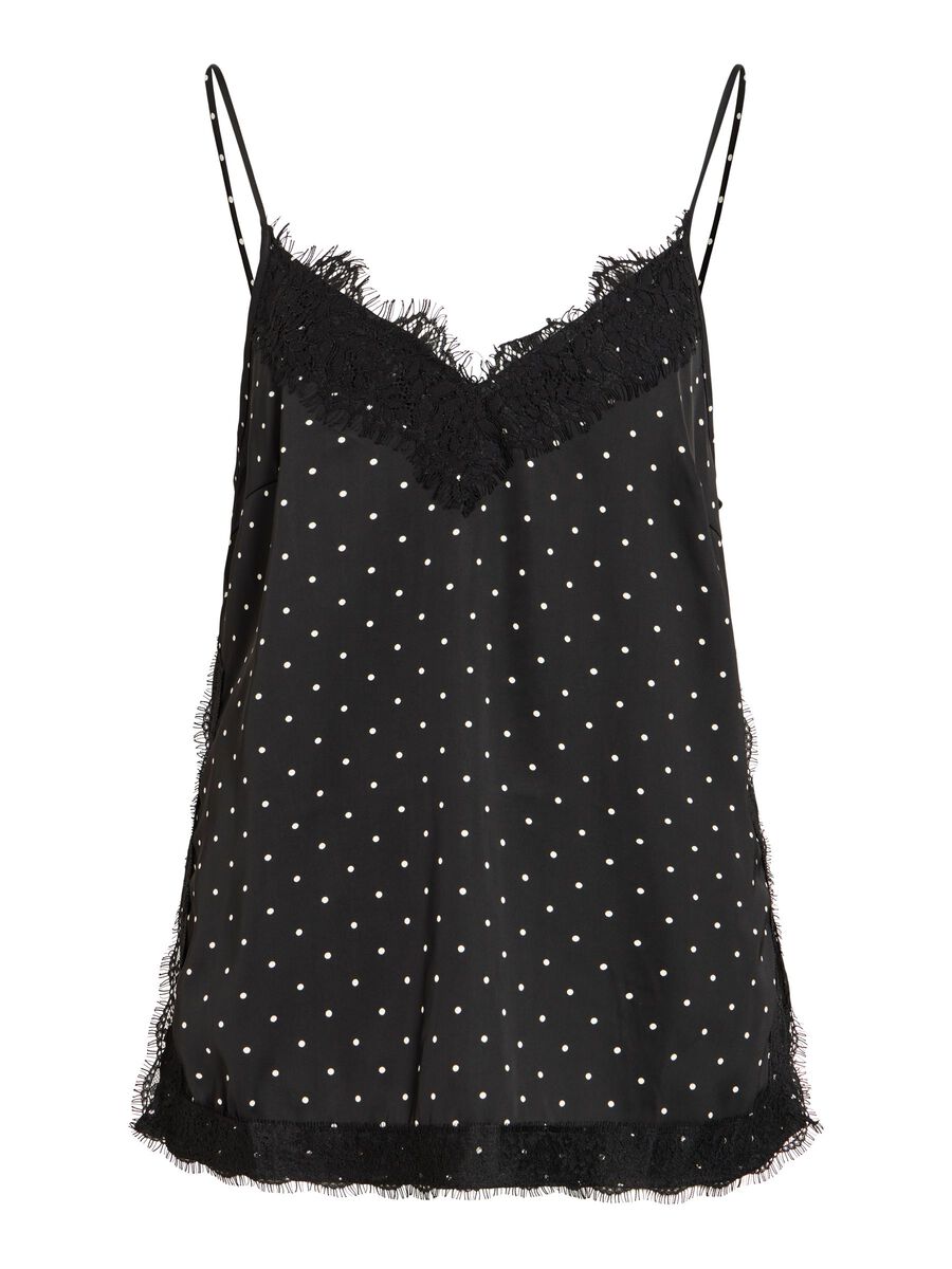 Product carousel image - TOP COM TIRAS, Black | 1