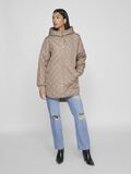 Vila HOODED COAT, Taupe Gray, highres - 14103071_TaupeGray_005.jpg