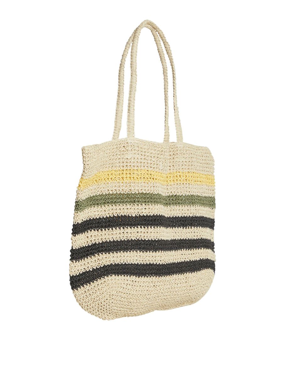 VILA STROPED SHOPPER BAG, Kelp Forest, highres - 14094328_KelpForest_1089878_002.jpg