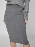 VILA WYSOKI STAN SPÓDNICA OŁÓWKOWA, Medium Grey Melange, highres - 14103928_MediumGreyMelange_007.jpg